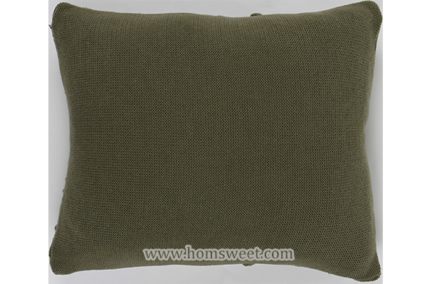 Knitted Luxury Tassel, Pom Pom Pillow