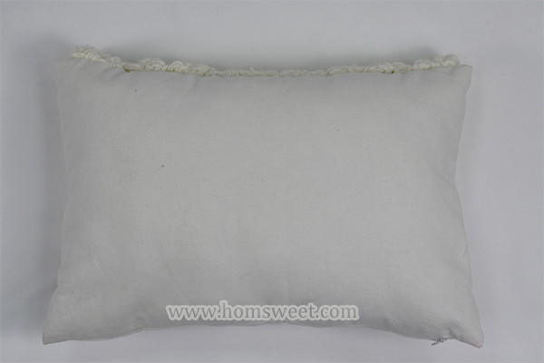  Luxury Decorative Knitted Pillow With Crochet &nbsp;