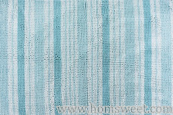 simple dry bath mat - stripe