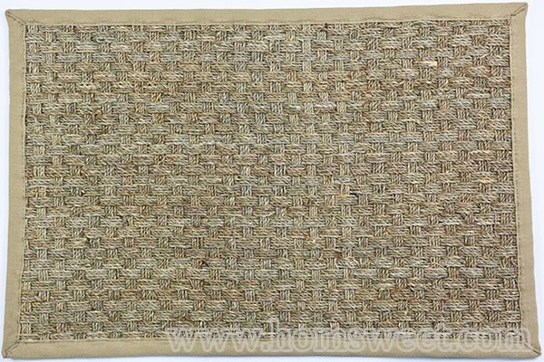 Faux Fur Sisal Outdoor Mat